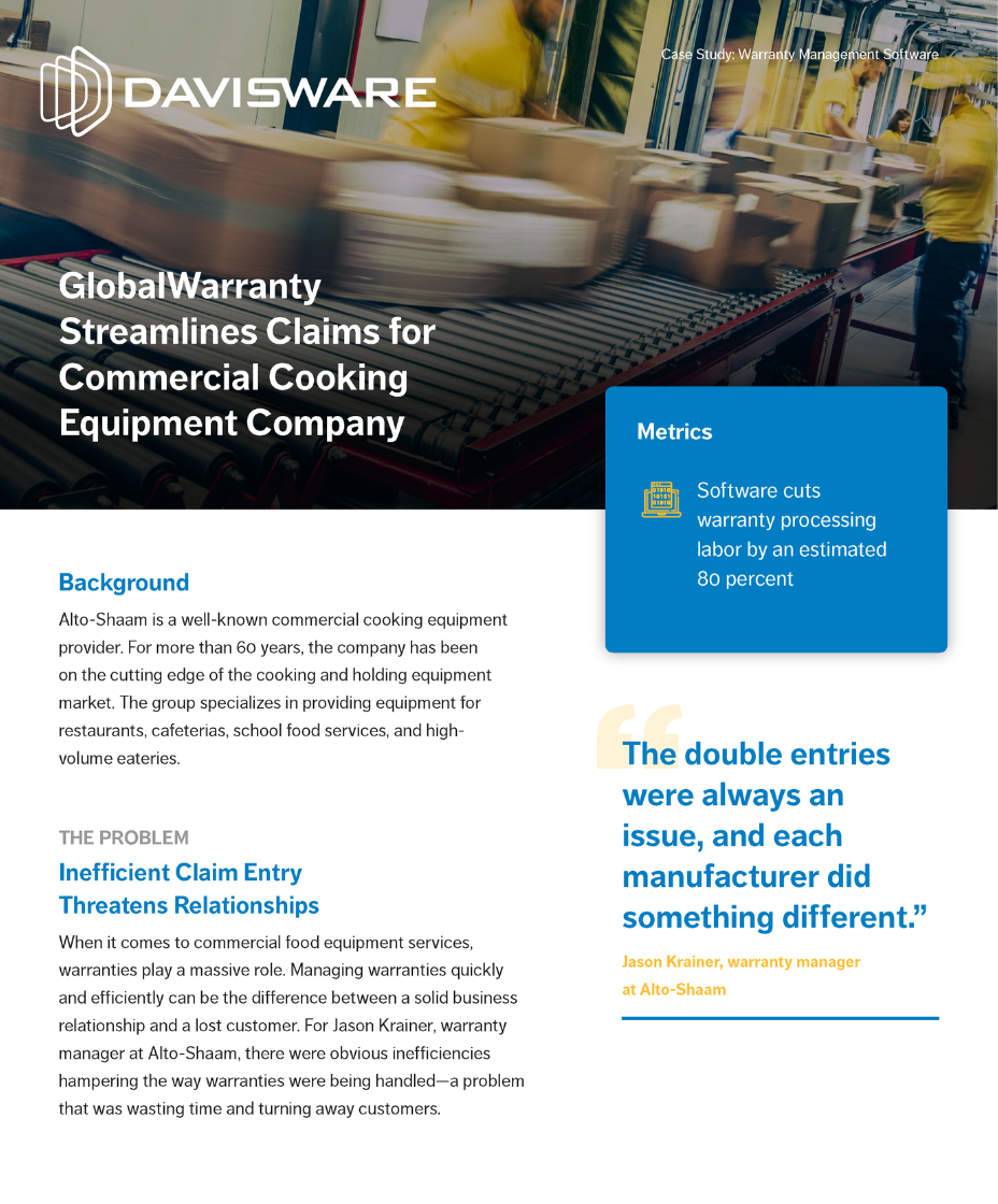 Global Warranty Case Study